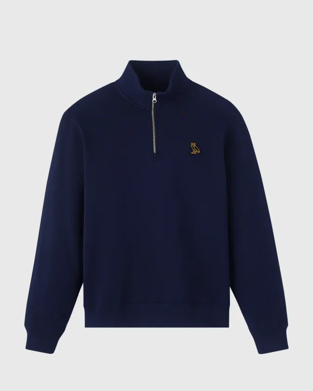OVO® CLASSIC 1/4 ZIP MOCK NECK sold by OVO