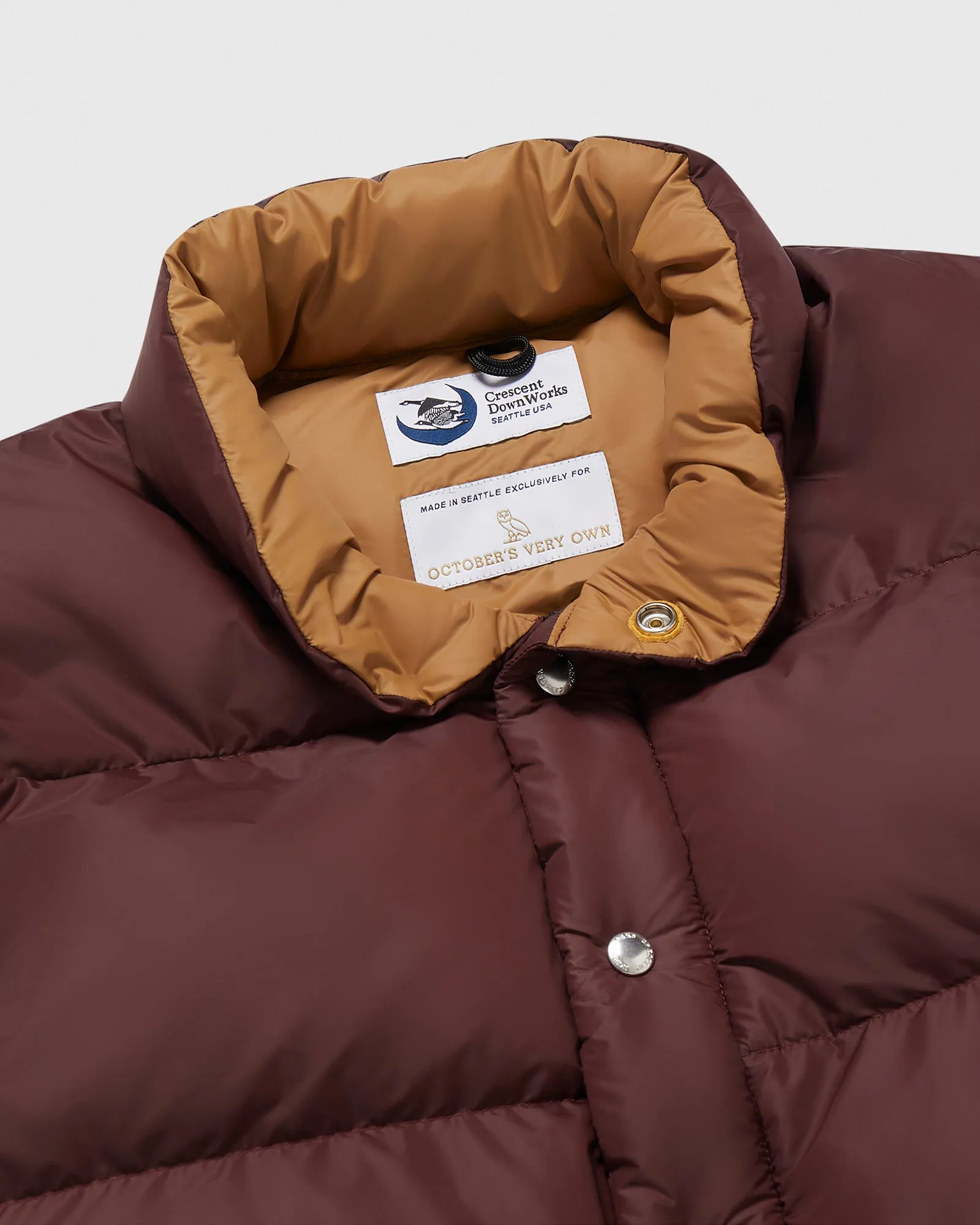 Crescent Down Works Italian Vest - Burgundy sold by OVO product image thumbnail 5