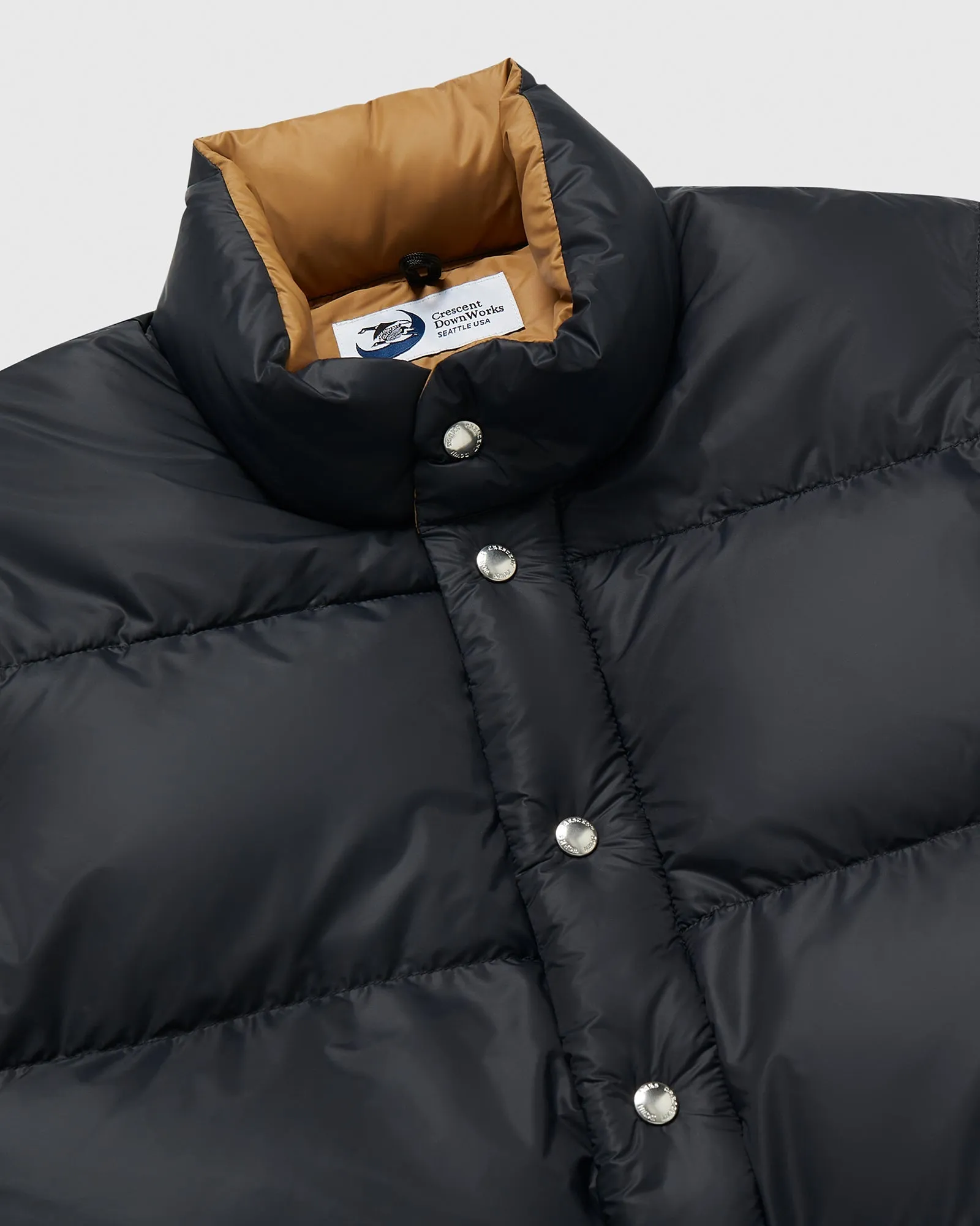 Crescent Down Works Italian Vest - Black sold by OVO product image thumbnail 4