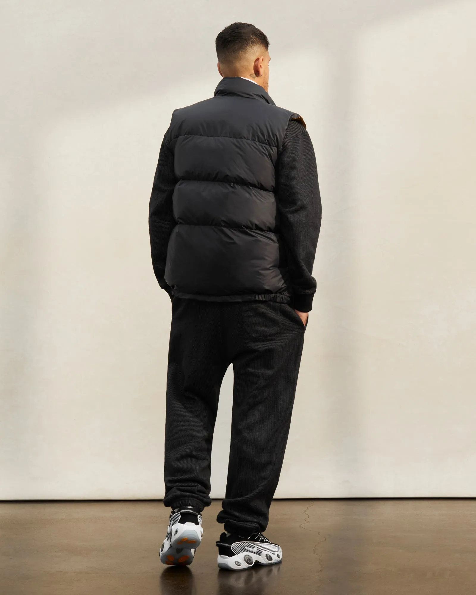 Crescent Down Works Italian Vest - Black sold by OVO product image thumbnail 3