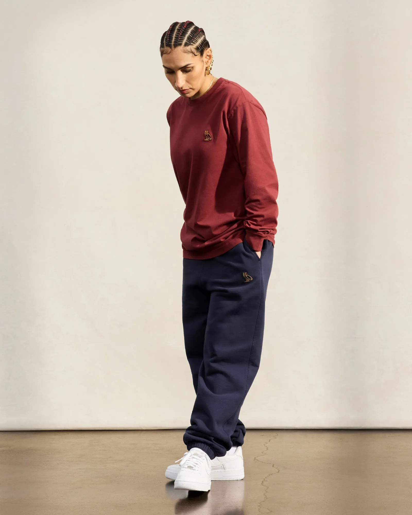 Classic Relaxed Fit Sweatpant - Navy sold by OVO product image thumbnail 3