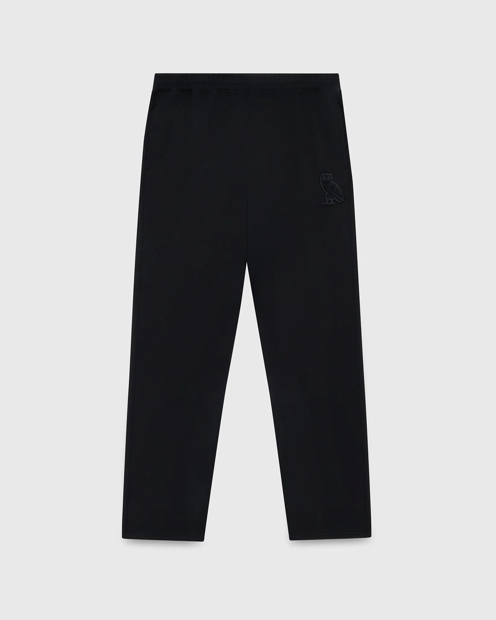 Signature Open Hem Sweatpant - Black sold by OVO