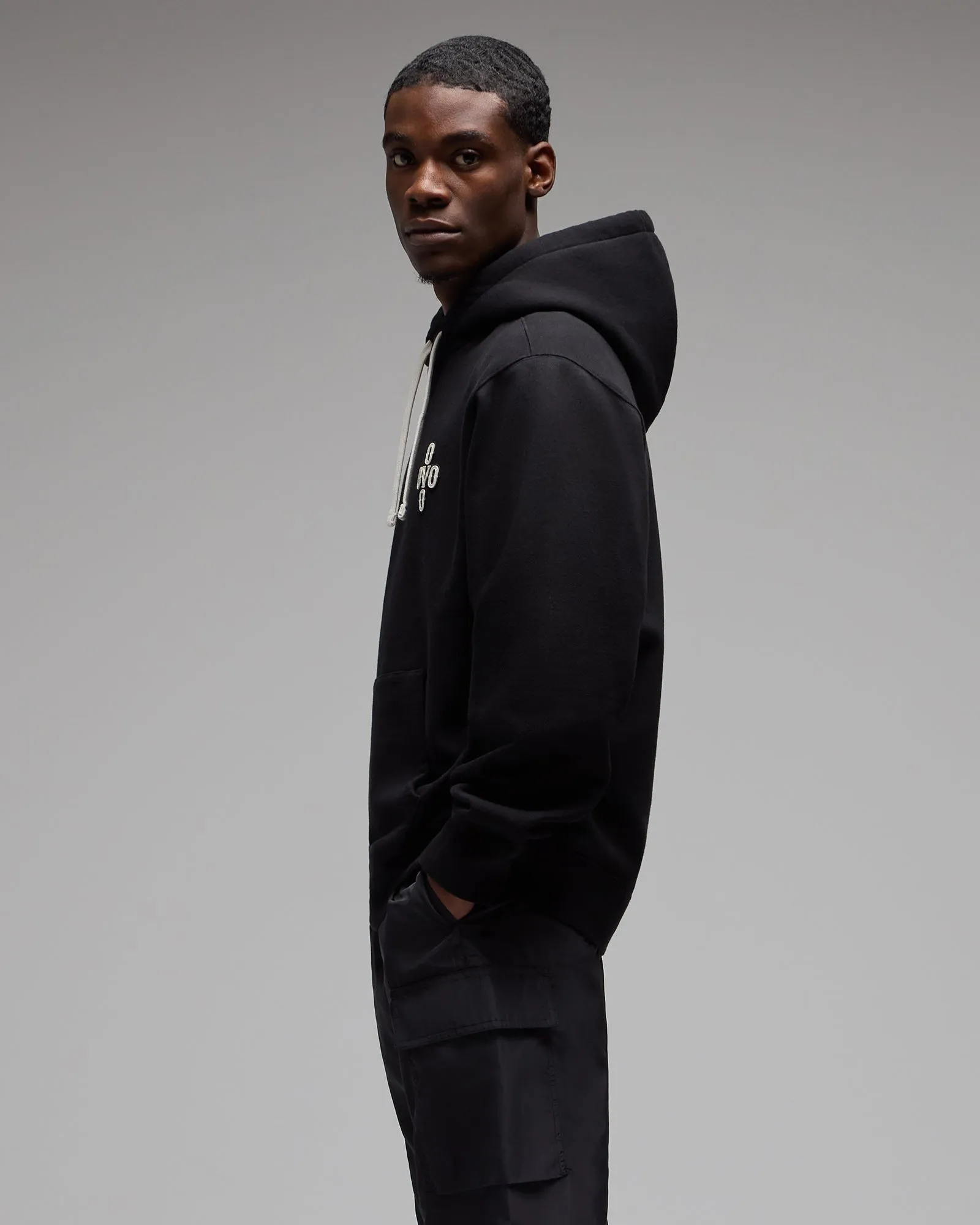 Pom Pom Hoodie - Black sold by OVO product image thumbnail 4