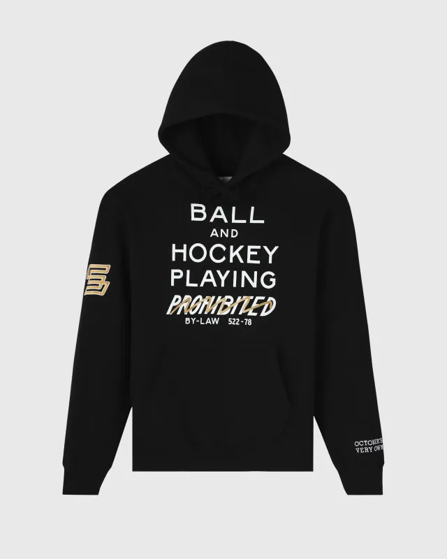 Sherwood Street Hockey Hoodie - Black sold by OVO