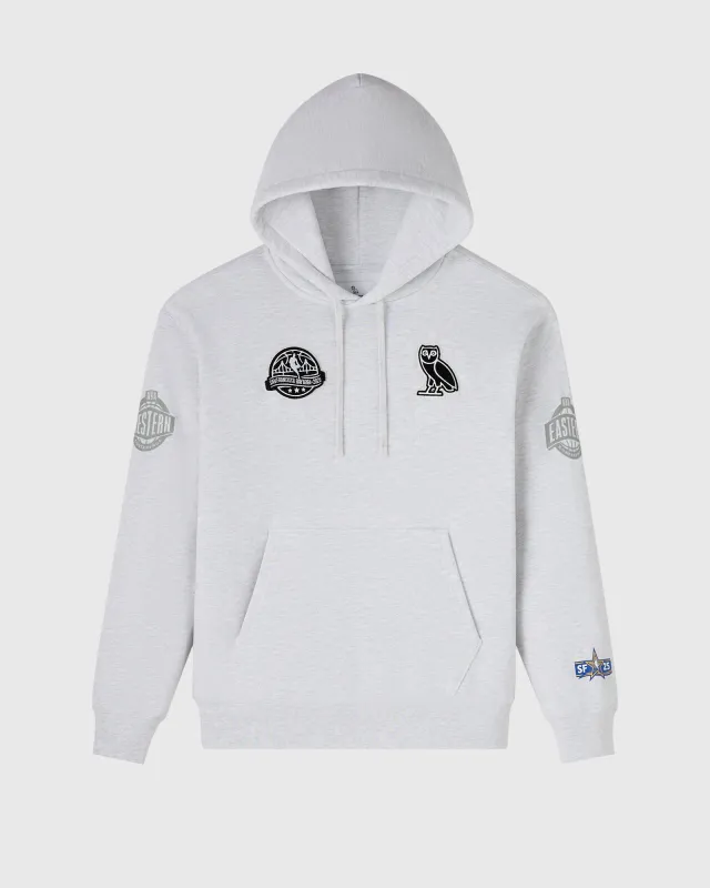 NBA All-Star Hoodie - Heather Grey made by OVO