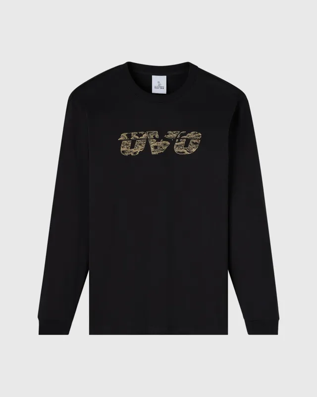 Fossil Long-Sleeve Tee - Black sold by OVO