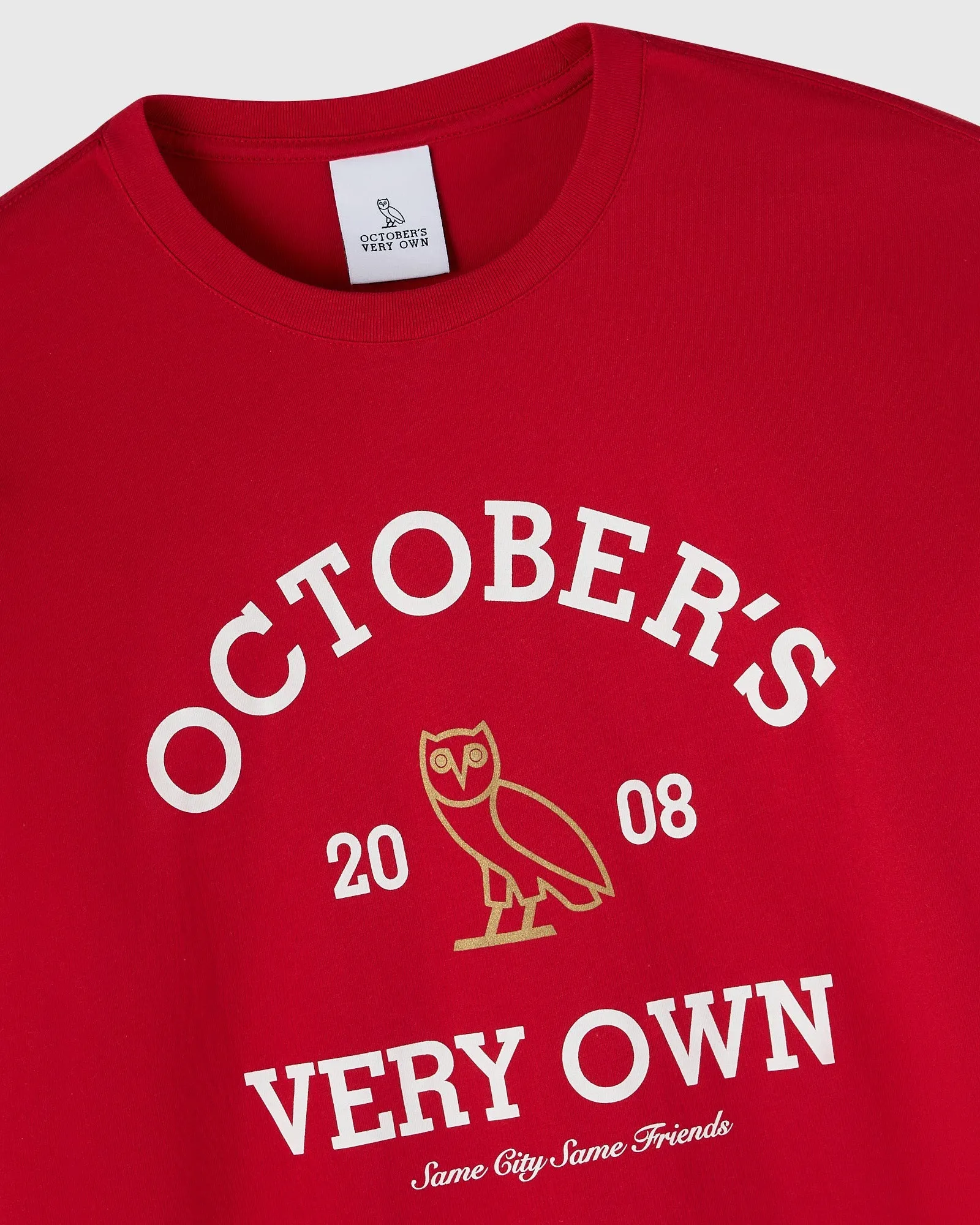 Collegiate Long-Sleeve Tee - Red sold by OVO product image thumbnail 2