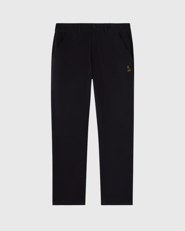 Garment Dyed Chino - Black sold by OVO