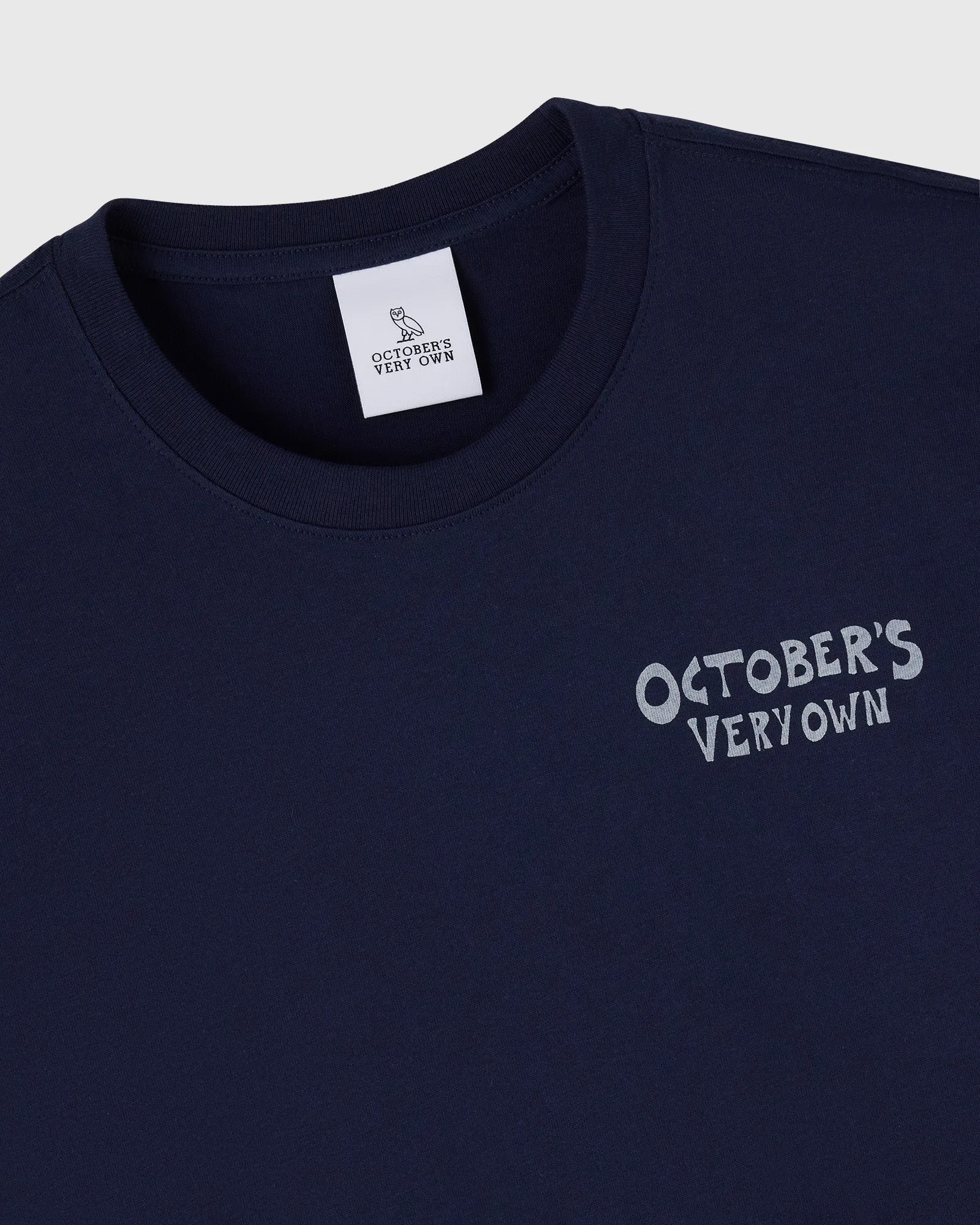 Cabin Tee - Navy sold by OVO product image thumbnail 3