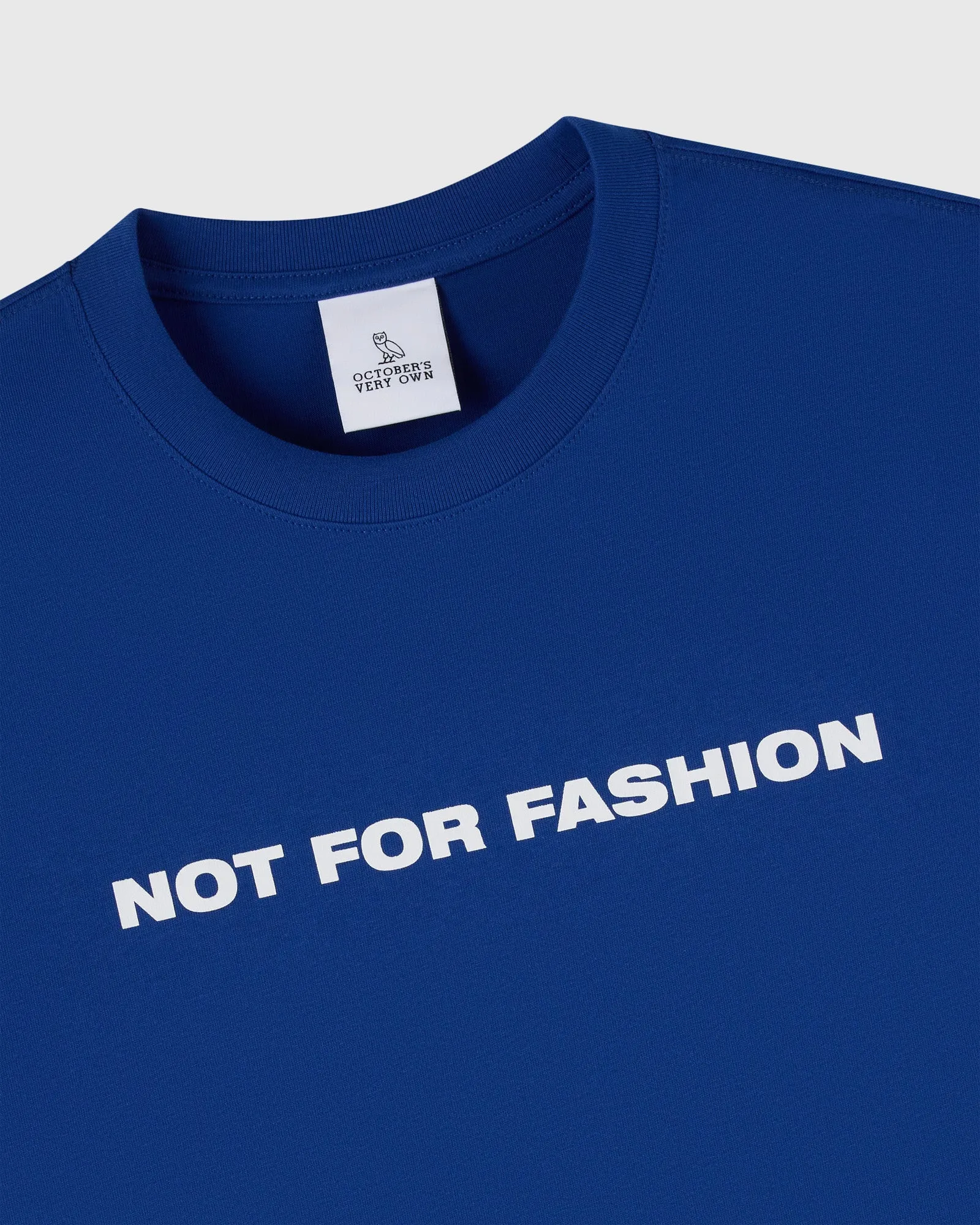 Not For Fashion Tee - Blue sold by OVO product image thumbnail 2