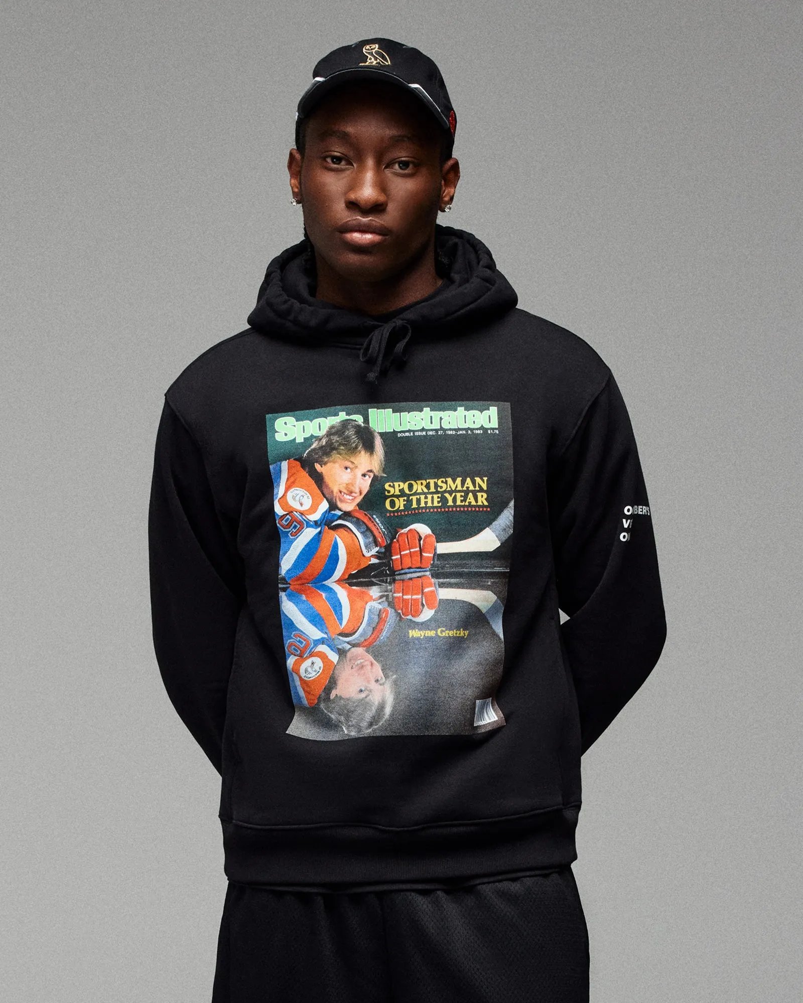 Sports Illustrated Photo Hoodie - Black sold by OVO product image thumbnail 3