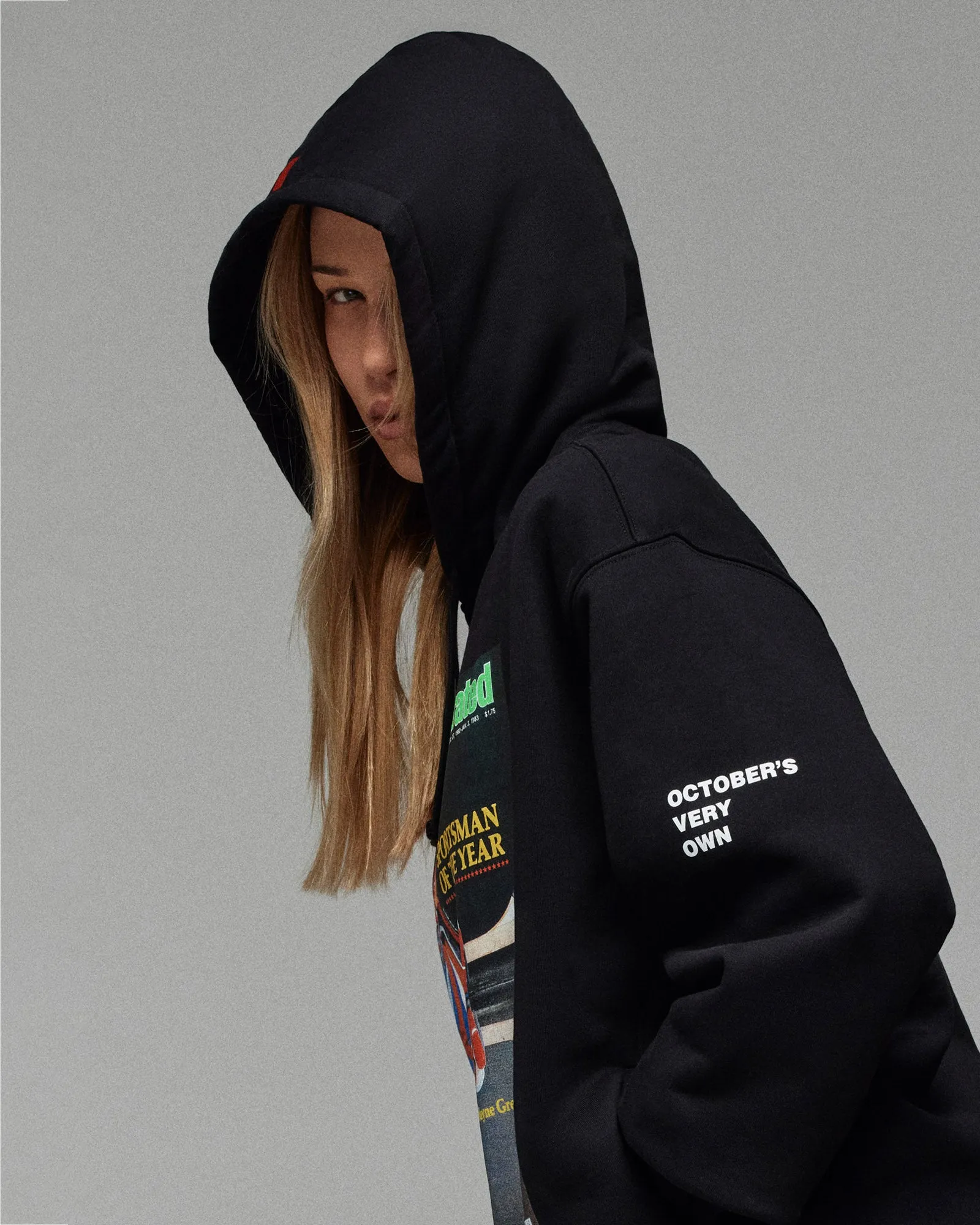 Sports Illustrated Photo Hoodie - Black sold by OVO product image thumbnail 4