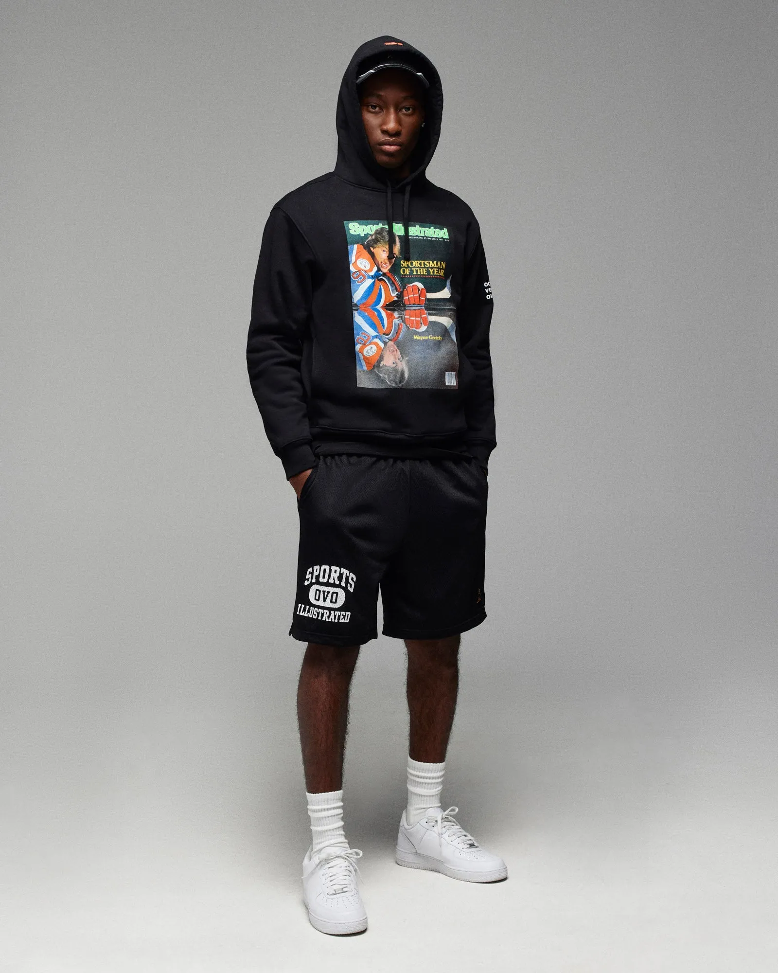 Sports Illustrated Photo Hoodie - Black sold by OVO product image thumbnail 5