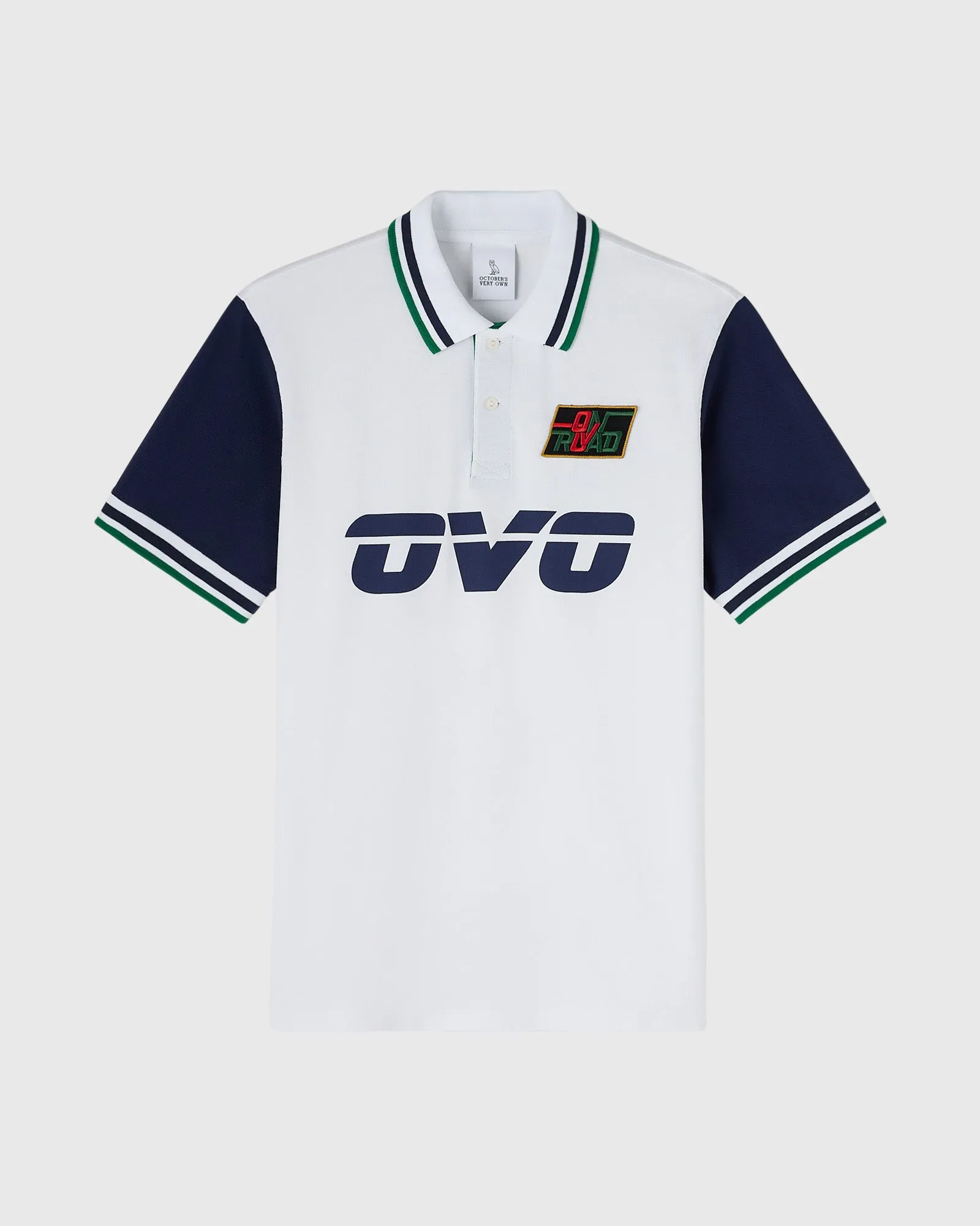 Runner Pique Polo - White sold by OVO