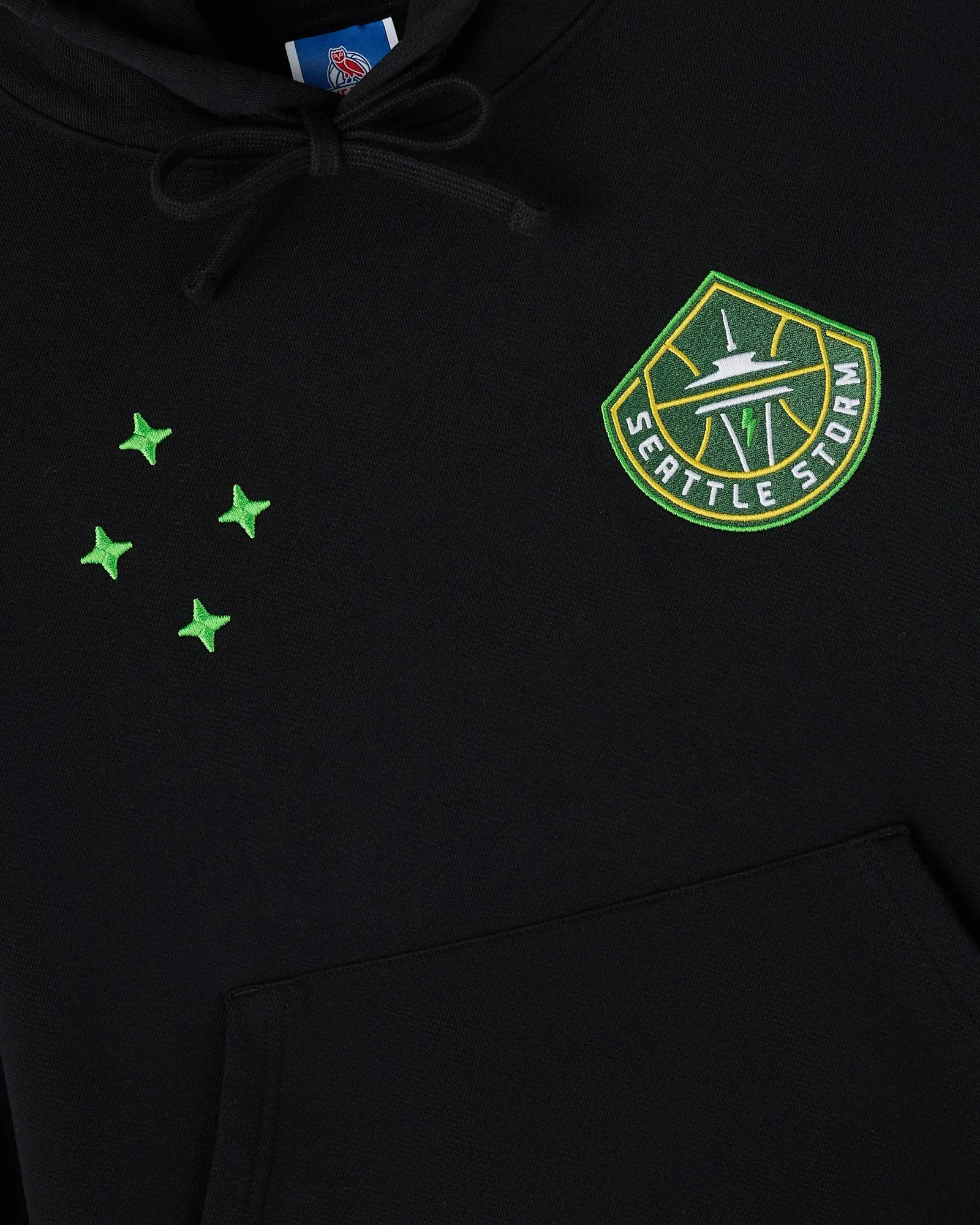 WNBA Seattle Storm Hoodie - Black sold by OVO product image thumbnail 5