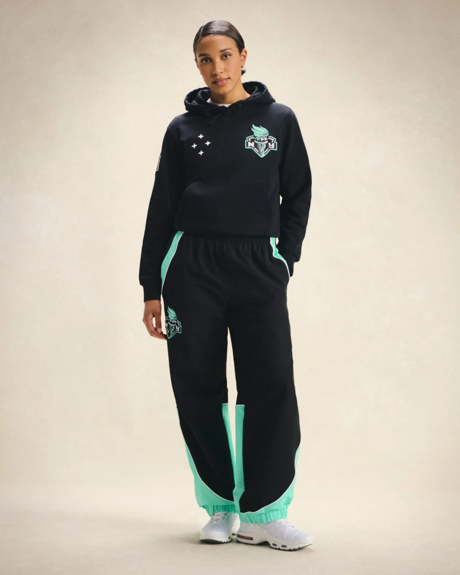 WNBA New York Liberty Hoodie - Black sold by OVO product image thumbnail 2
