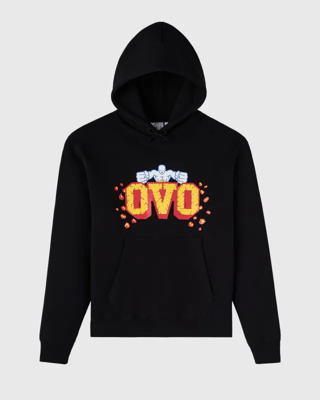 UFC Flame Logo Hoodie - Black sold by OVO