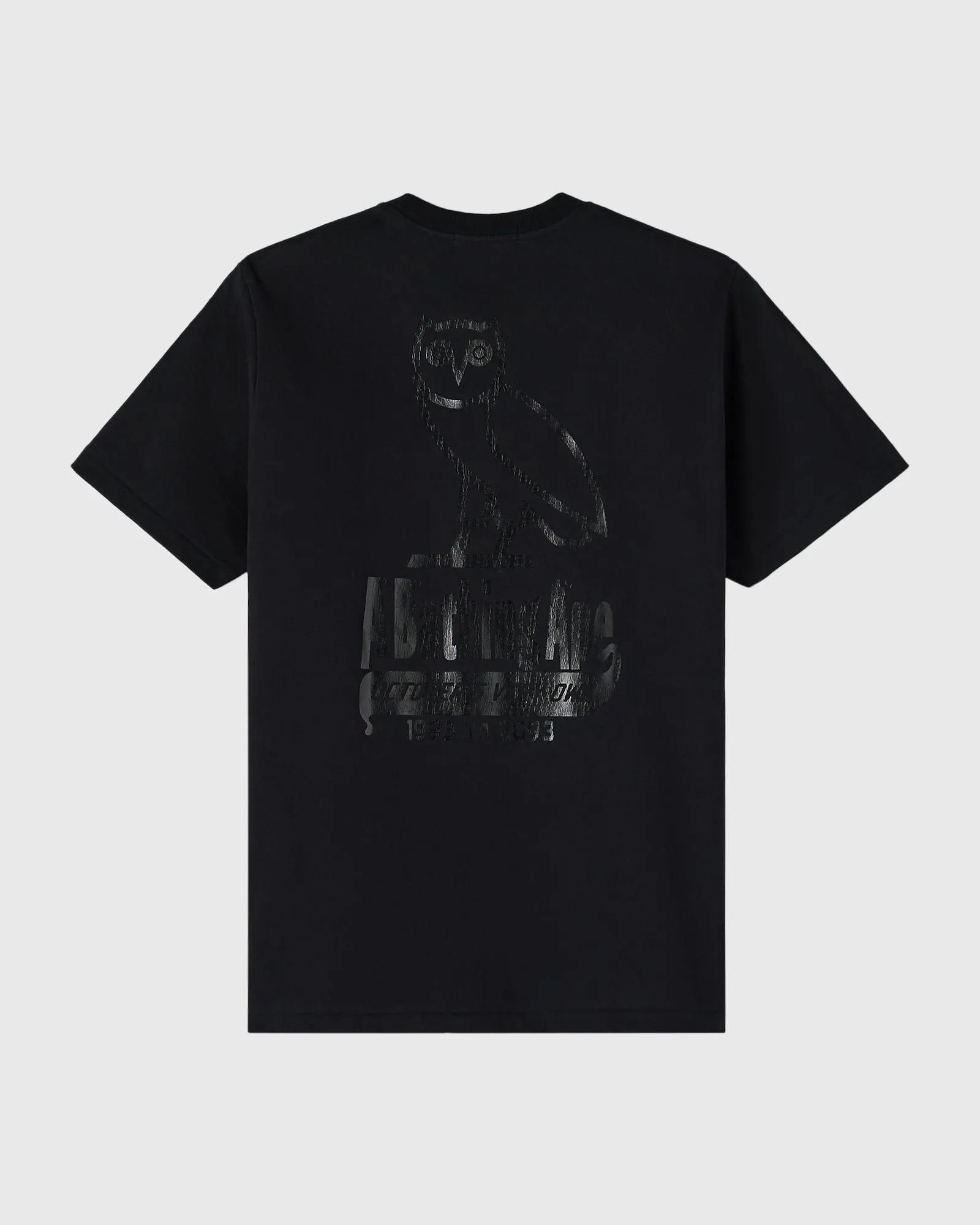 BAPE® OVO-Sta Crocodile Print Tee - Black sold by OVO product image thumbnail 4
