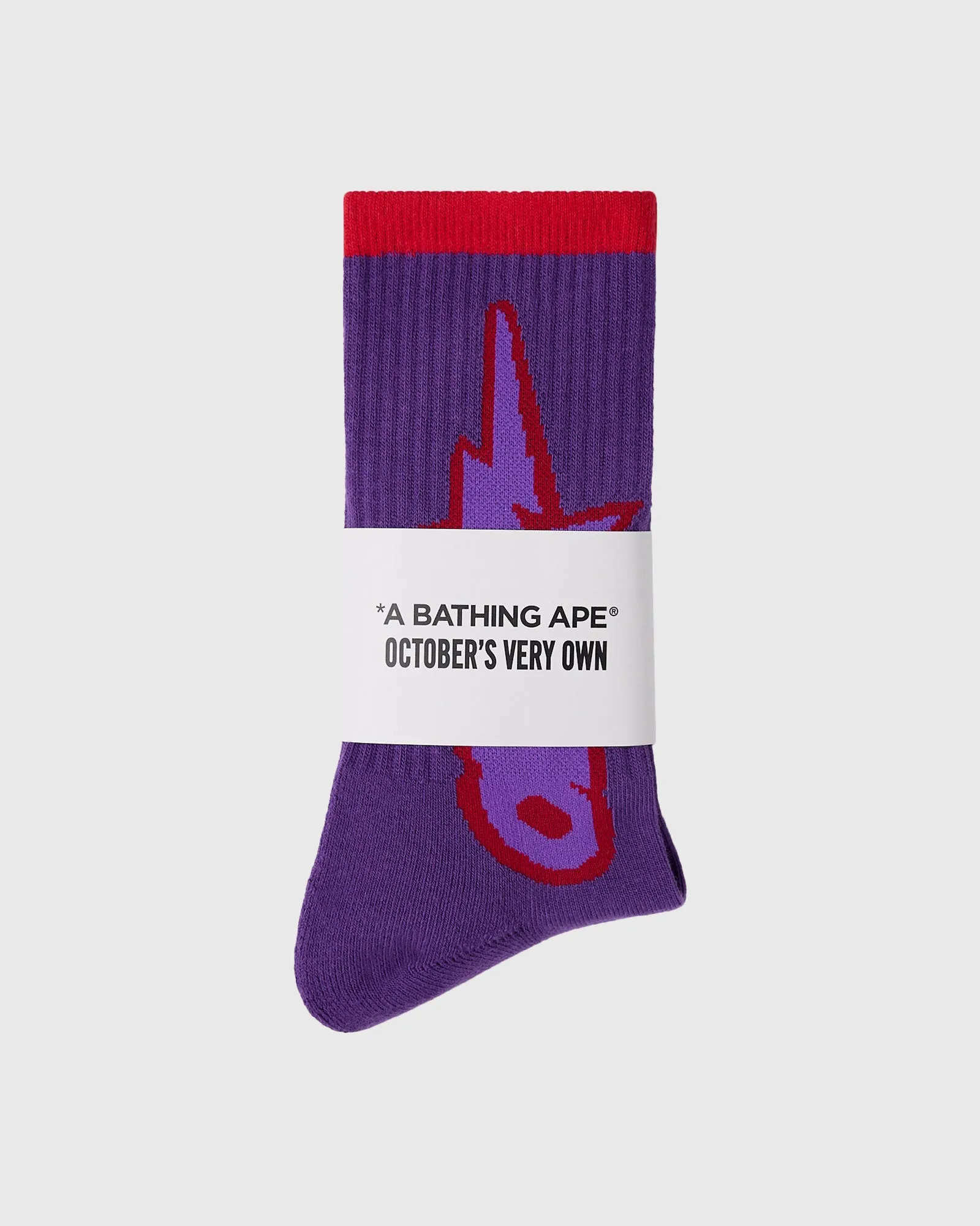 BAPE® OVO-Sta Athletic Sock - Purple sold by OVO product image thumbnail 2