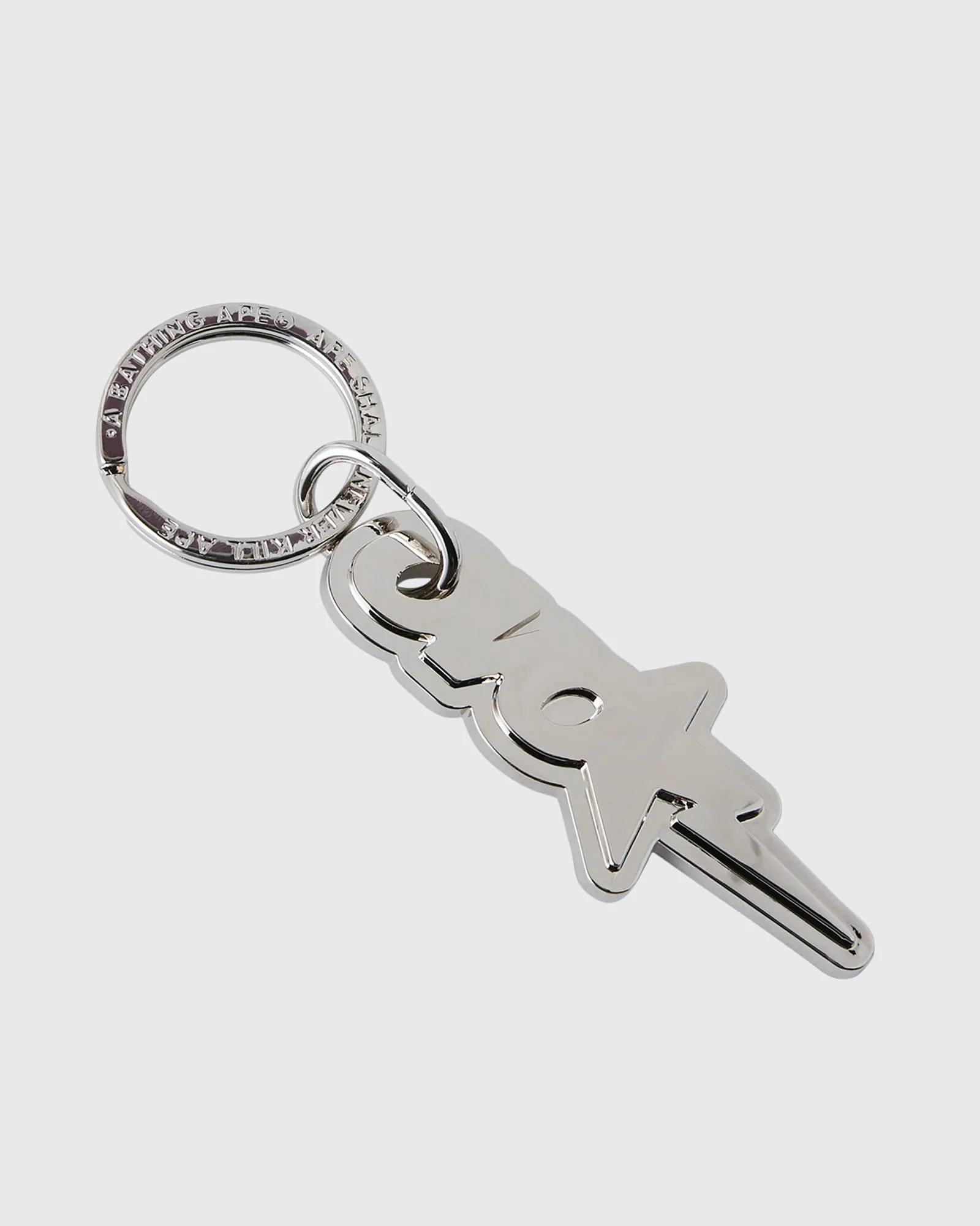 BAPE® OVO-Sta Metal Keychain - Silver sold by OVO product image thumbnail 2