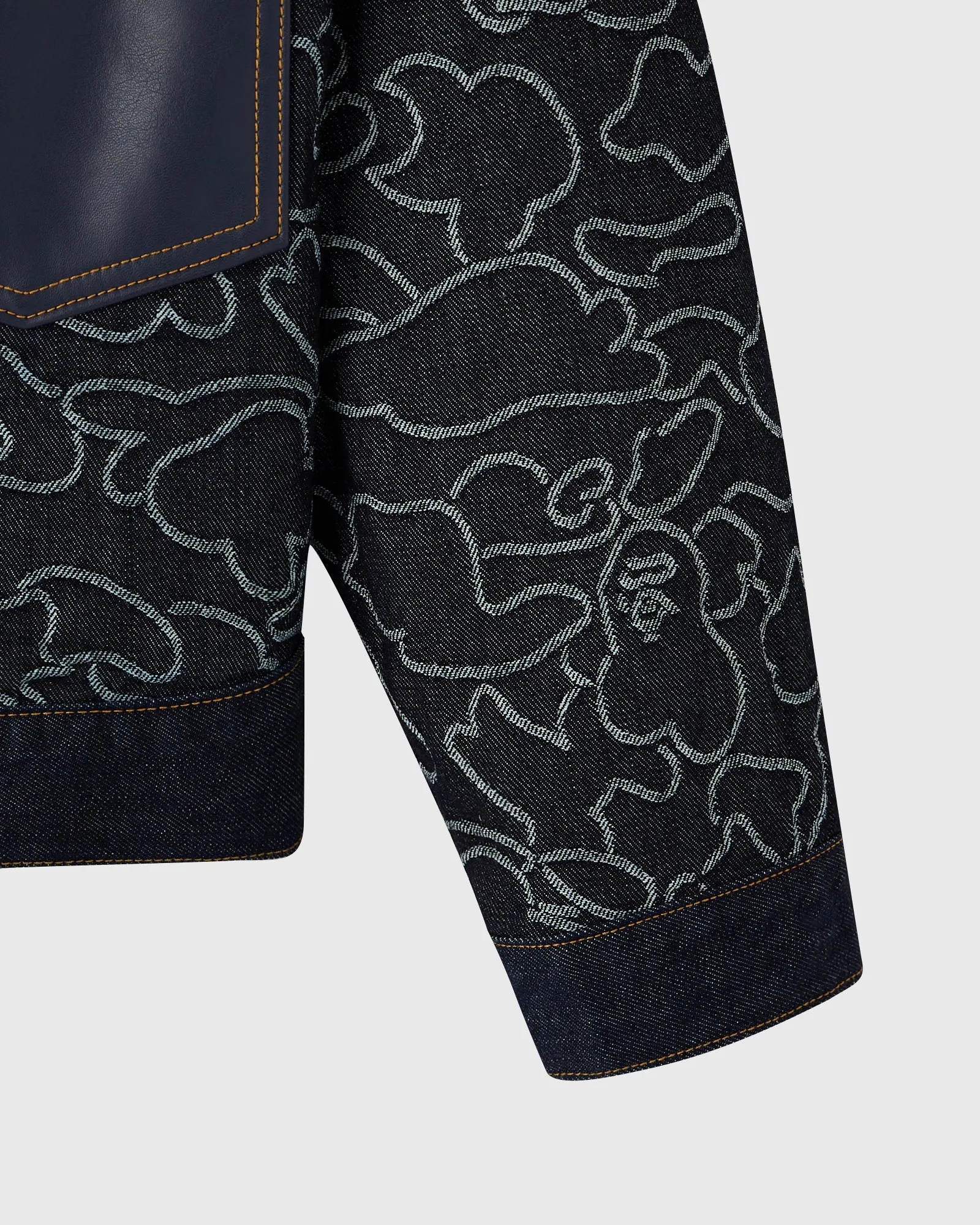 BAPE® Neon 1st Camo Denim Jacket - Indigo sold by OVO product image thumbnail 5