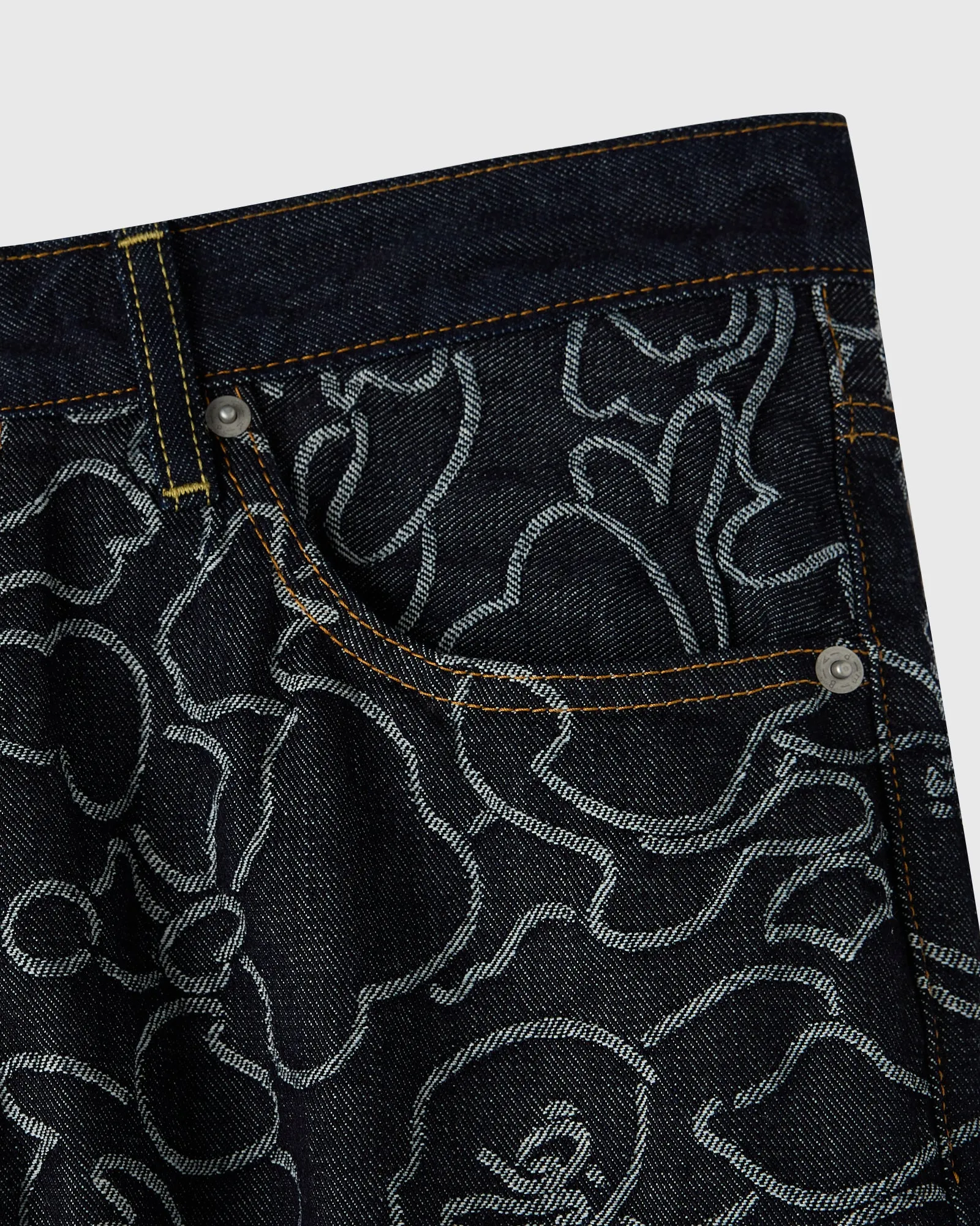 BAPE® Neon 1st Camo Denim Pant - Indigo sold by OVO product image thumbnail 3
