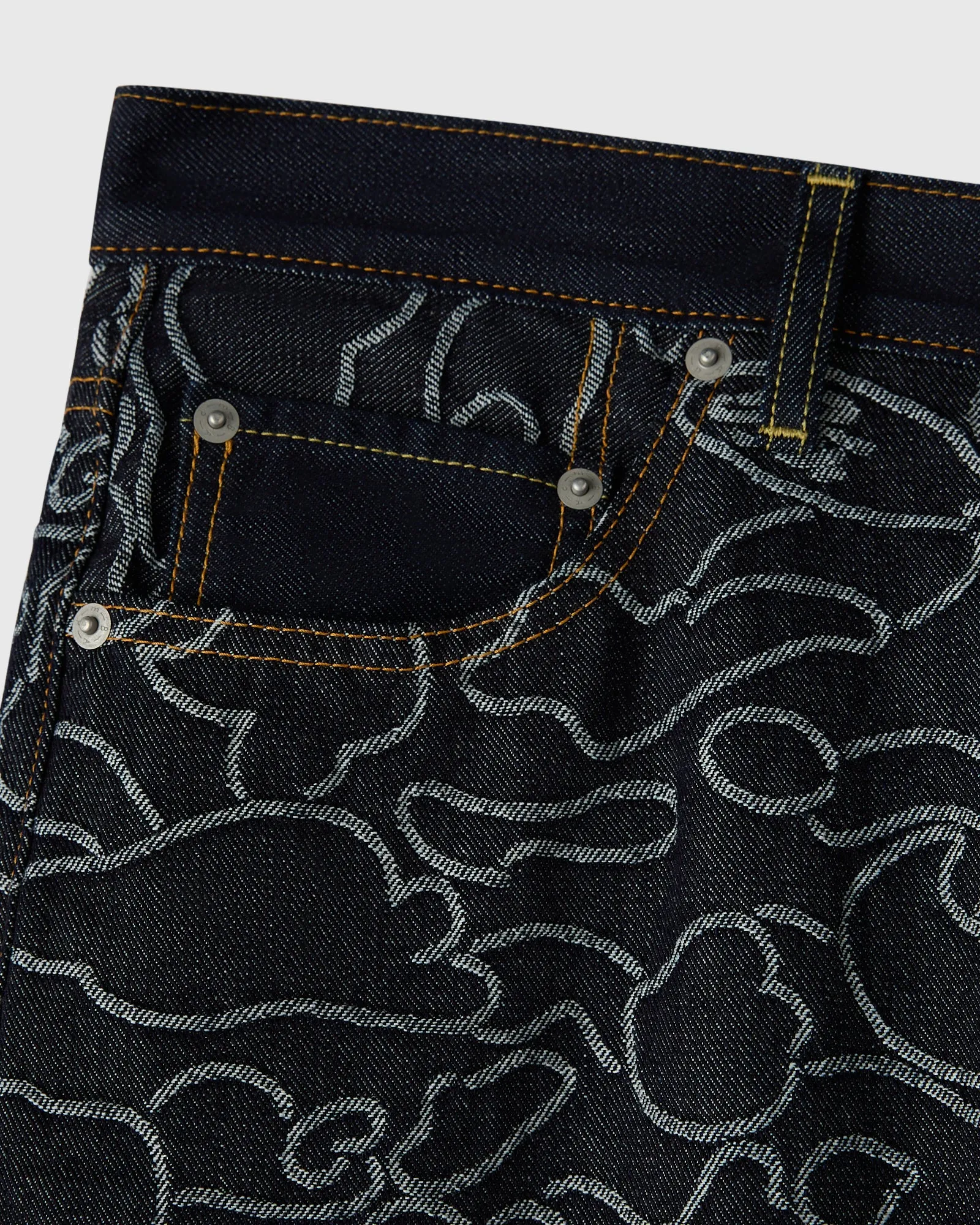 BAPE® Neon 1st Camo Denim Pant - Indigo sold by OVO product image thumbnail 5