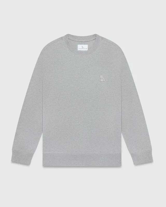 Classic Crewneck - Heather Grey sold by OVO