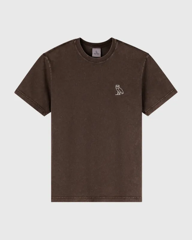 Muskoka Garment Dyed Tee - Brown sold by OVO