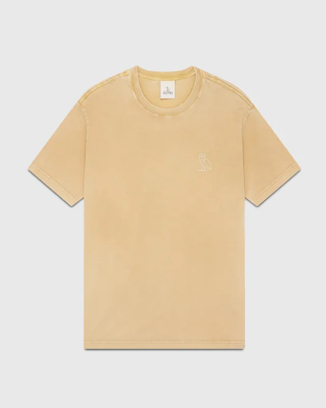 Muskoka Garment Dyed Tee - Beige sold by OVO