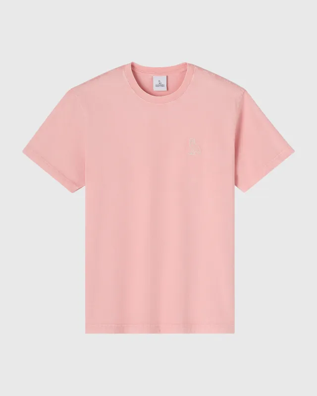 Muskoka Garment-Dyed Tee - Ash Pink sold by OVO