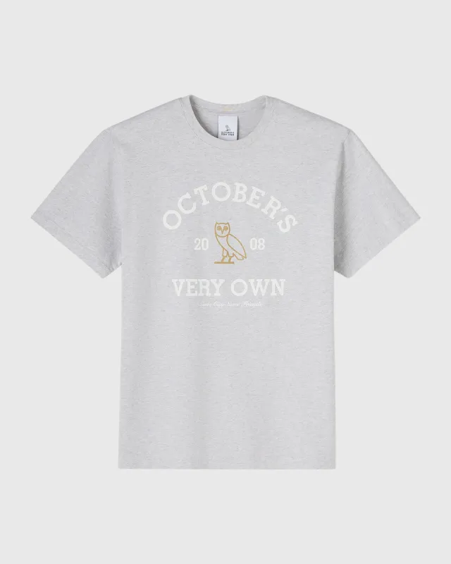 Collegiate Tee - Ash Heather Grey sold by OVO