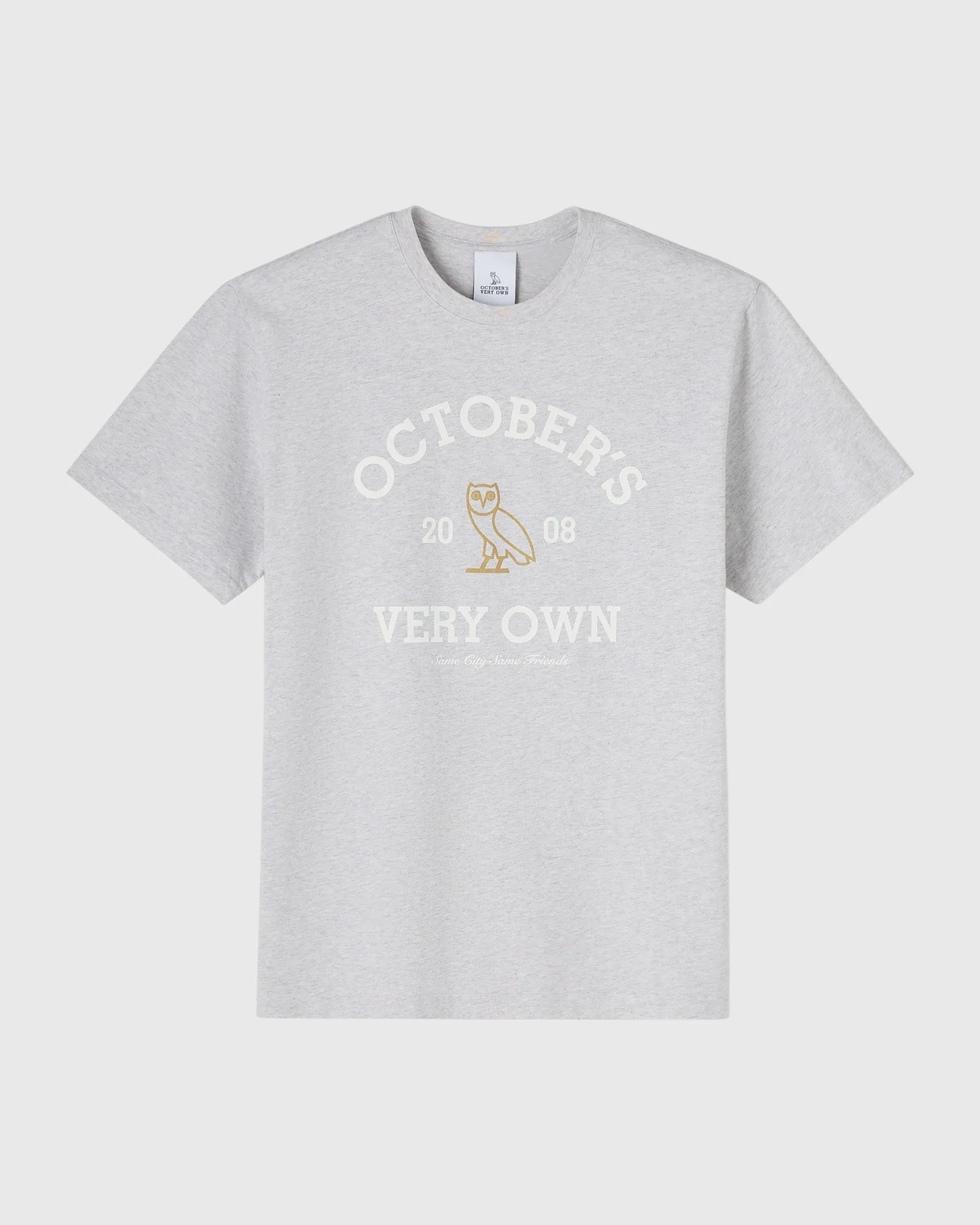 Collegiate Tee - Ash Heather Grey sold by OVO