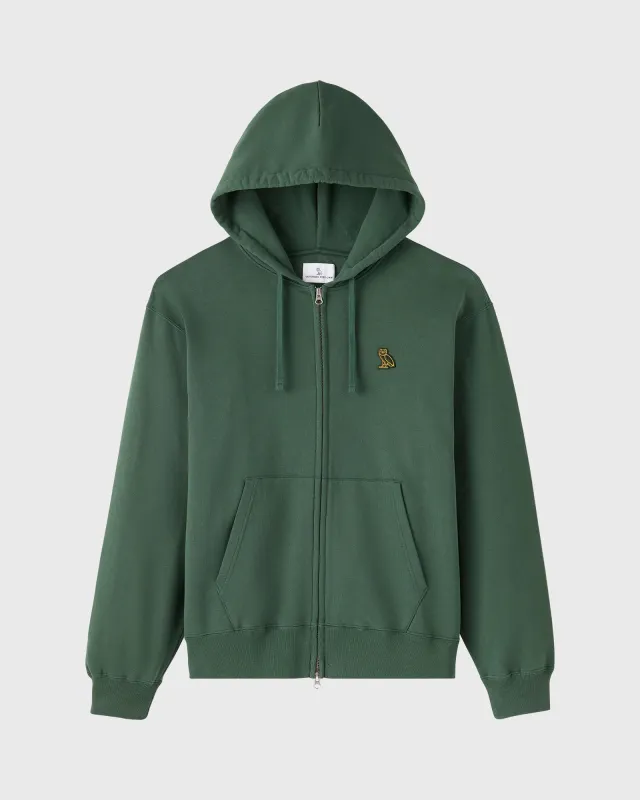 Classic Full-Zip Hoodie - Forest Green sold by OVO
