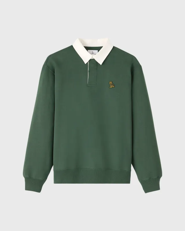 Classic Rugby Polo - Forest Green sold by OVO