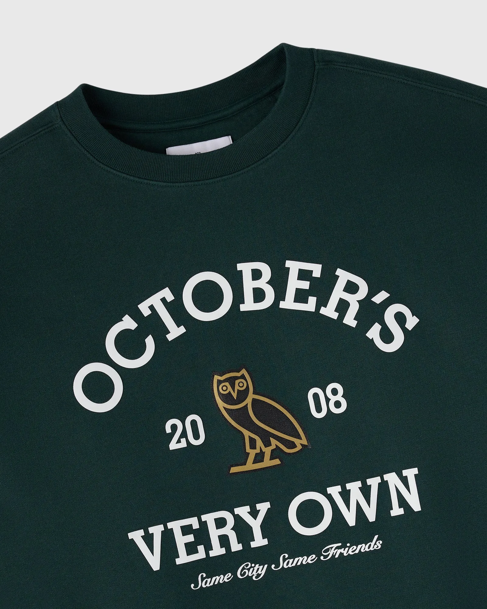 Collegiate Crewneck - Deep Green sold by OVO product image thumbnail 2