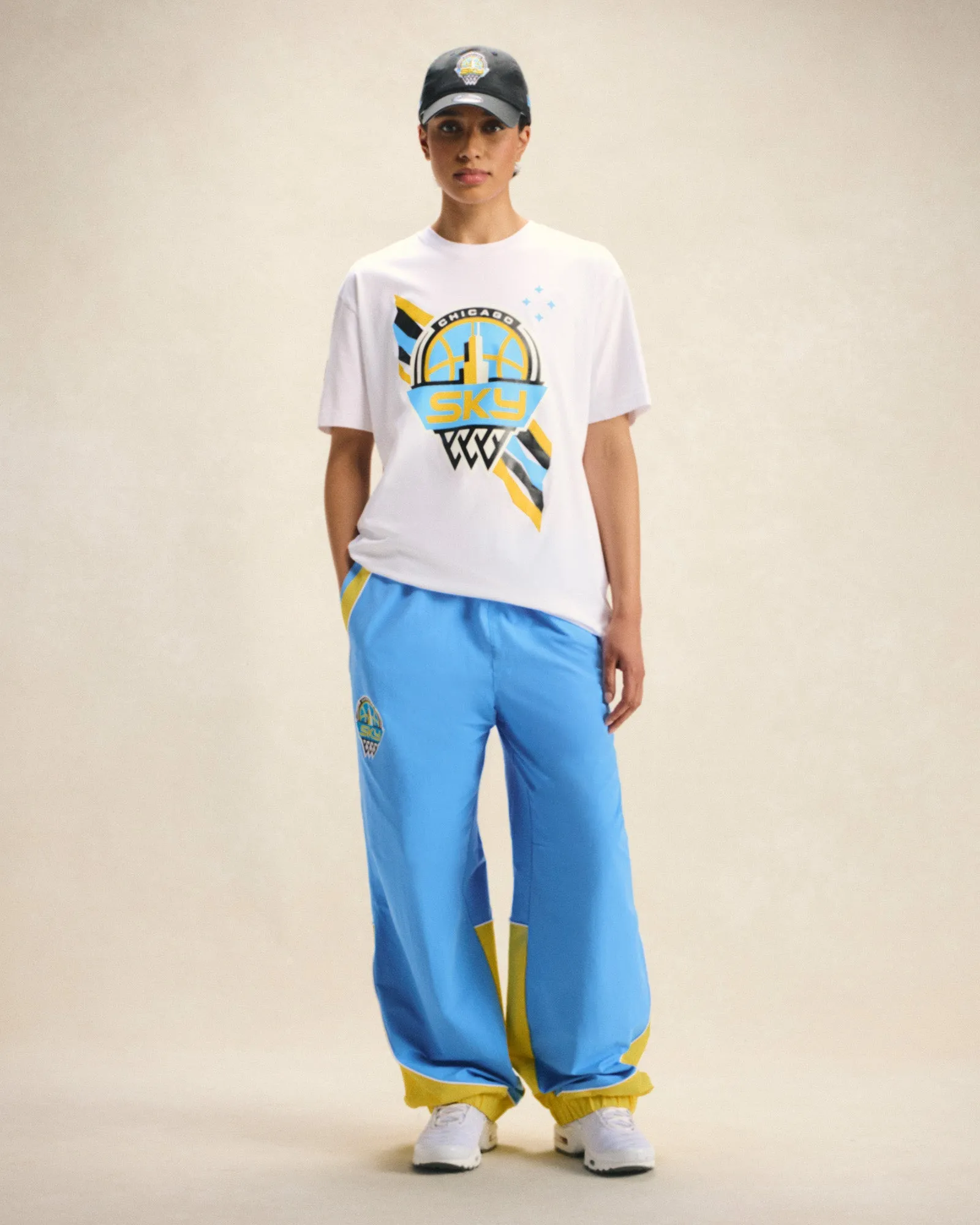 WNBA Chicago Sky Track Pant - Light Blue sold by OVO product image thumbnail 2