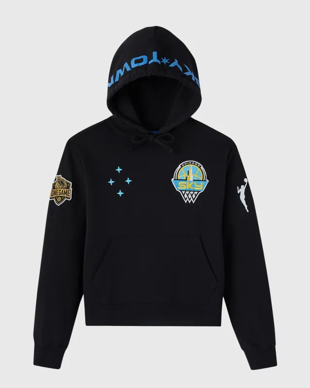 WNBA Chicago Sky Hoodie - Black sold by OVO