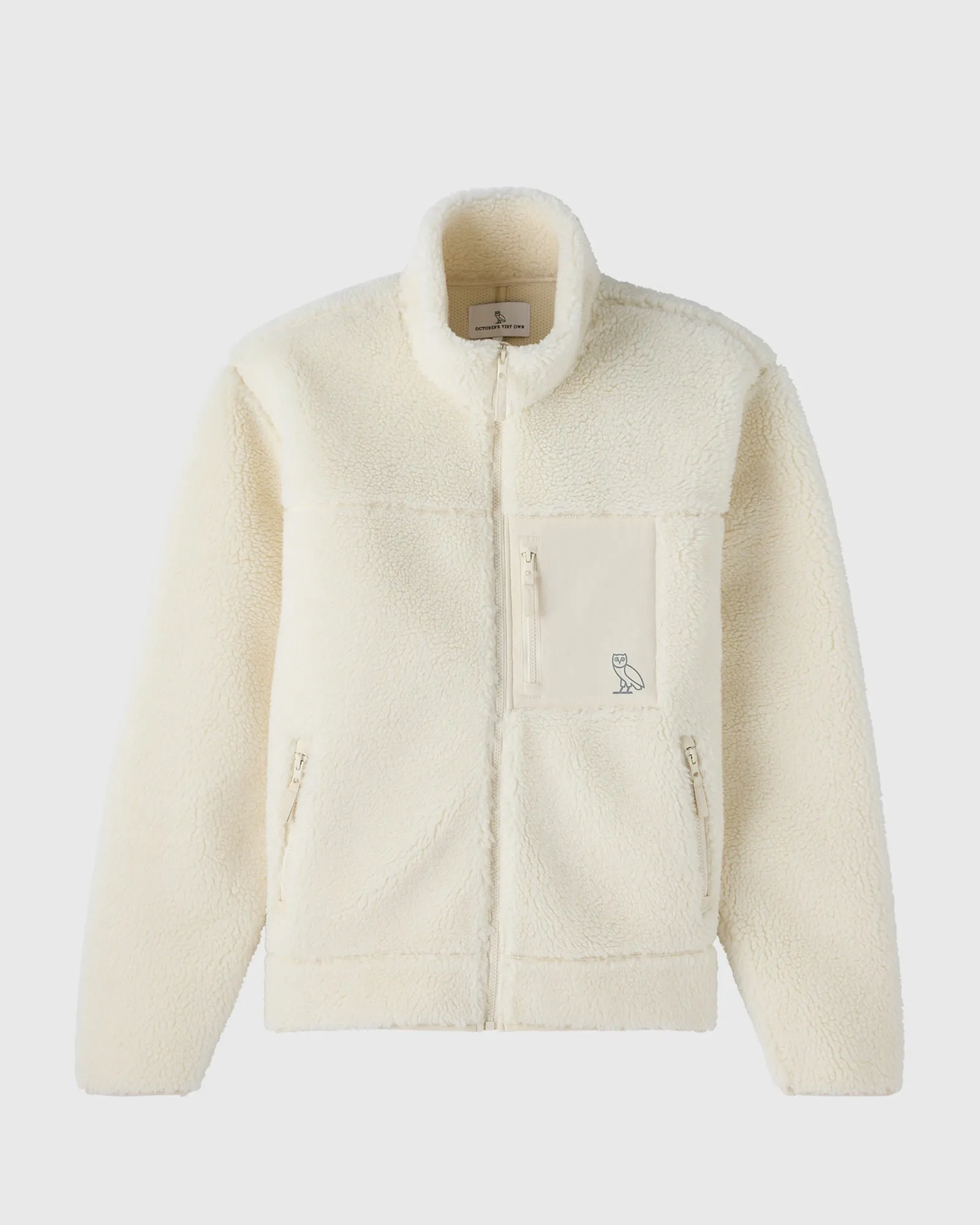 Deep Pile Sherpa Full-Zip Jacket sold by OVO product image thumbnail 3