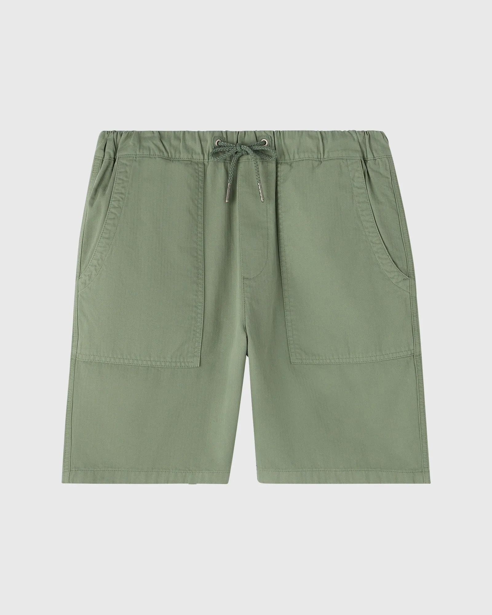 Herringbone Fatigue Short - Olive sold by OVO