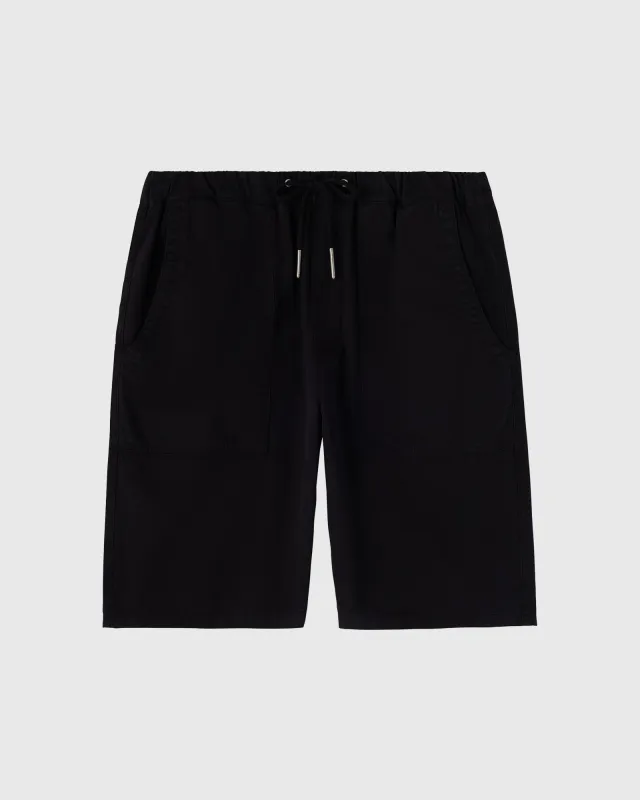 Herringbone Fatigue Short - Black sold by OVO