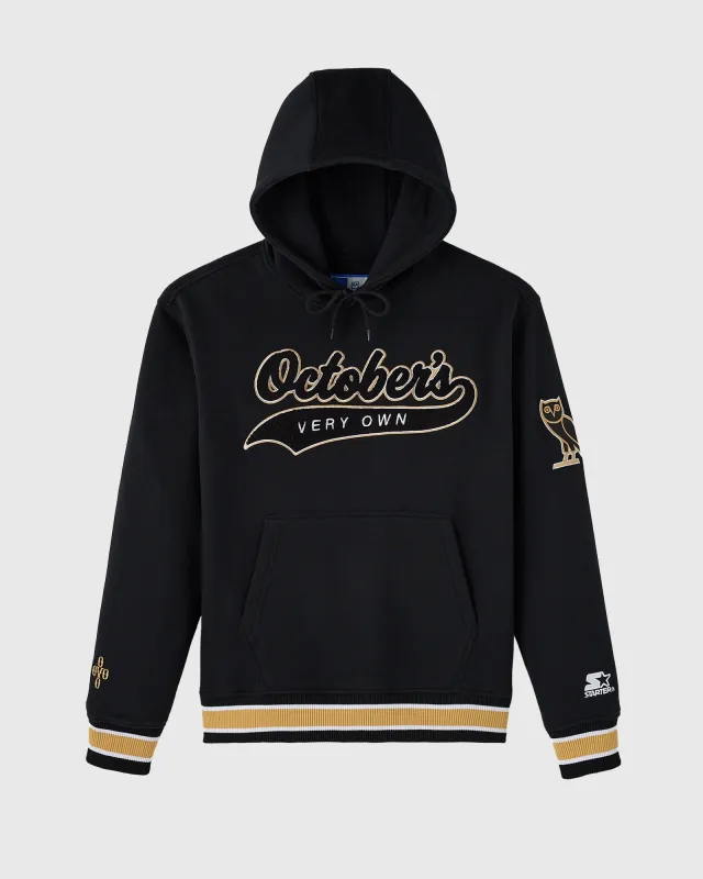 STARTER Team Script Hoodie - Black sold by OVO