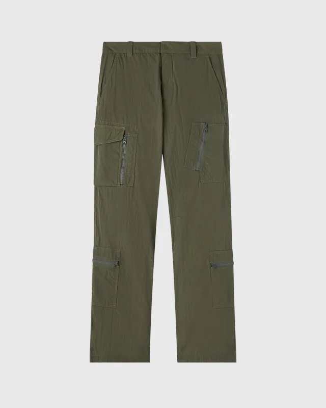 Garment Dyed Air Force Cargo Pant - Mirage sold by OVO