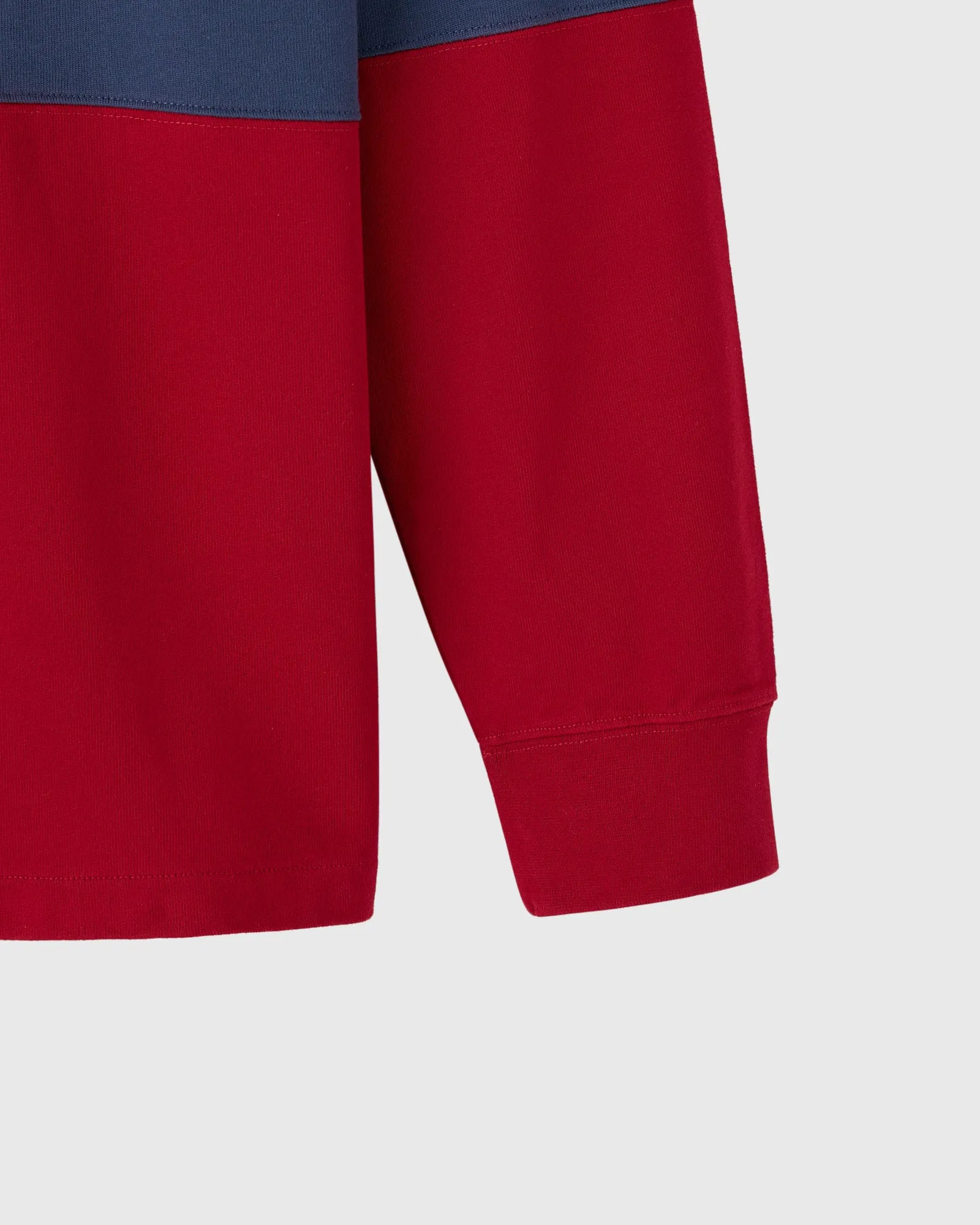 COLOR BLOCK RUGBY POLO - GARNET sold by OVO product image thumbnail 3