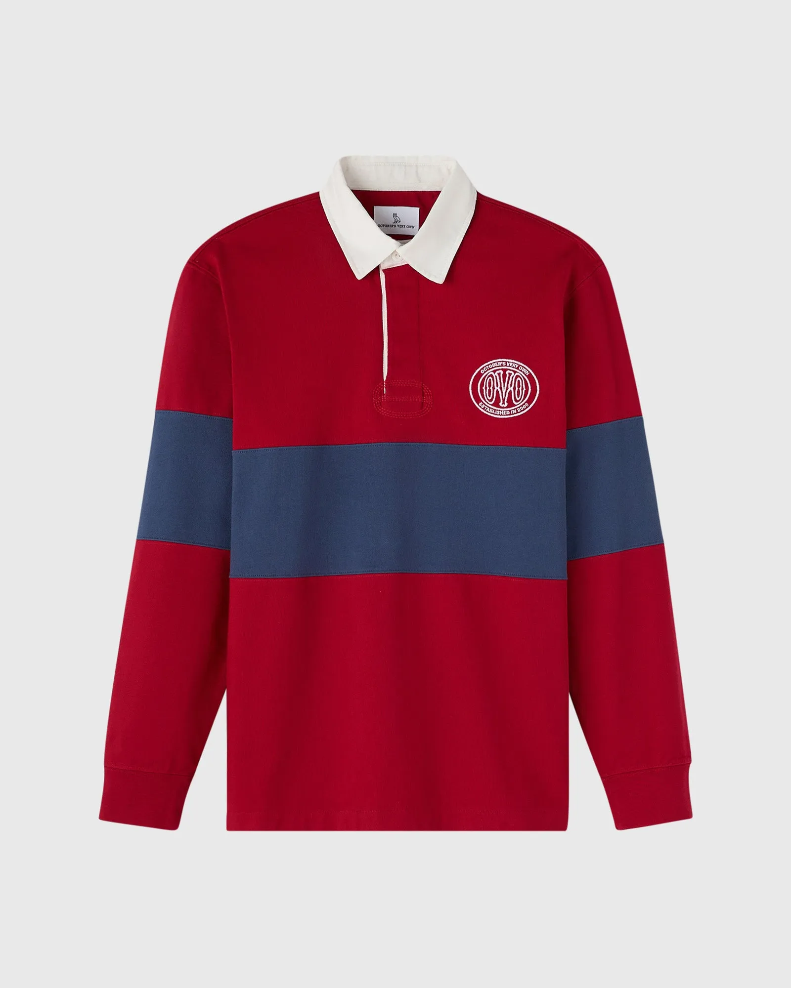 COLOUR BLOCK RUGBY POLO sold by OVO product image thumbnail 3