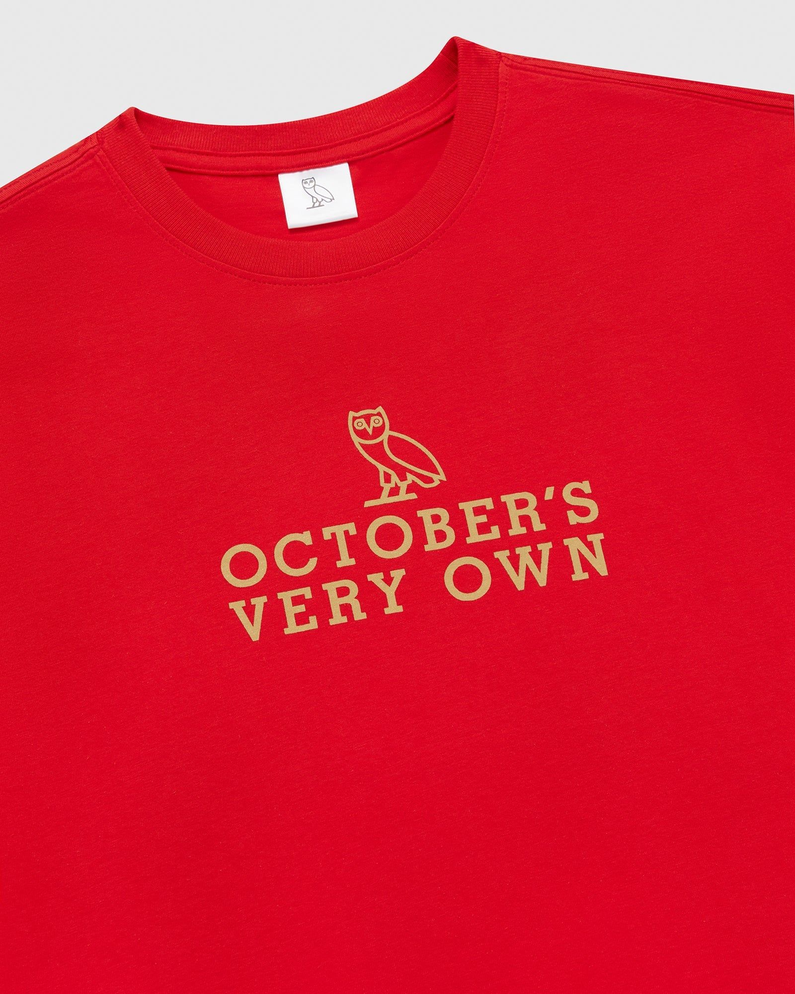 Icon T-Shirt - Red sold by OVO product image thumbnail 2