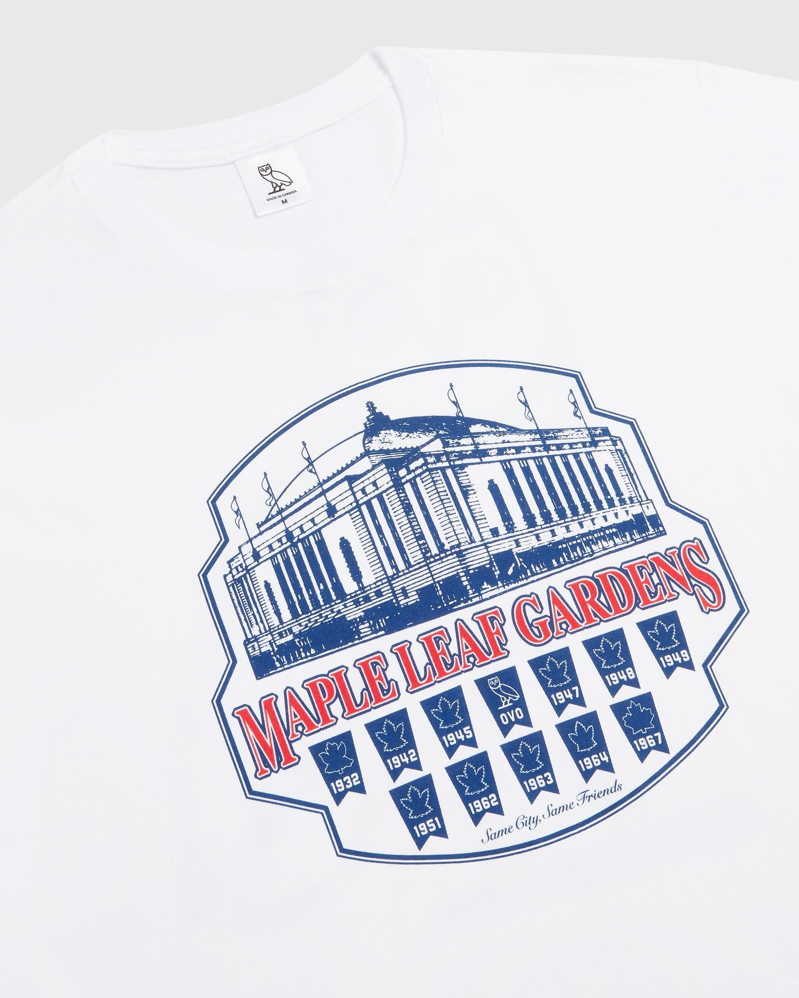 OVO® / TORONTO MAPLE LEAFS GARDENS T-SHIRT - WHITE sold by OVO product image thumbnail 3