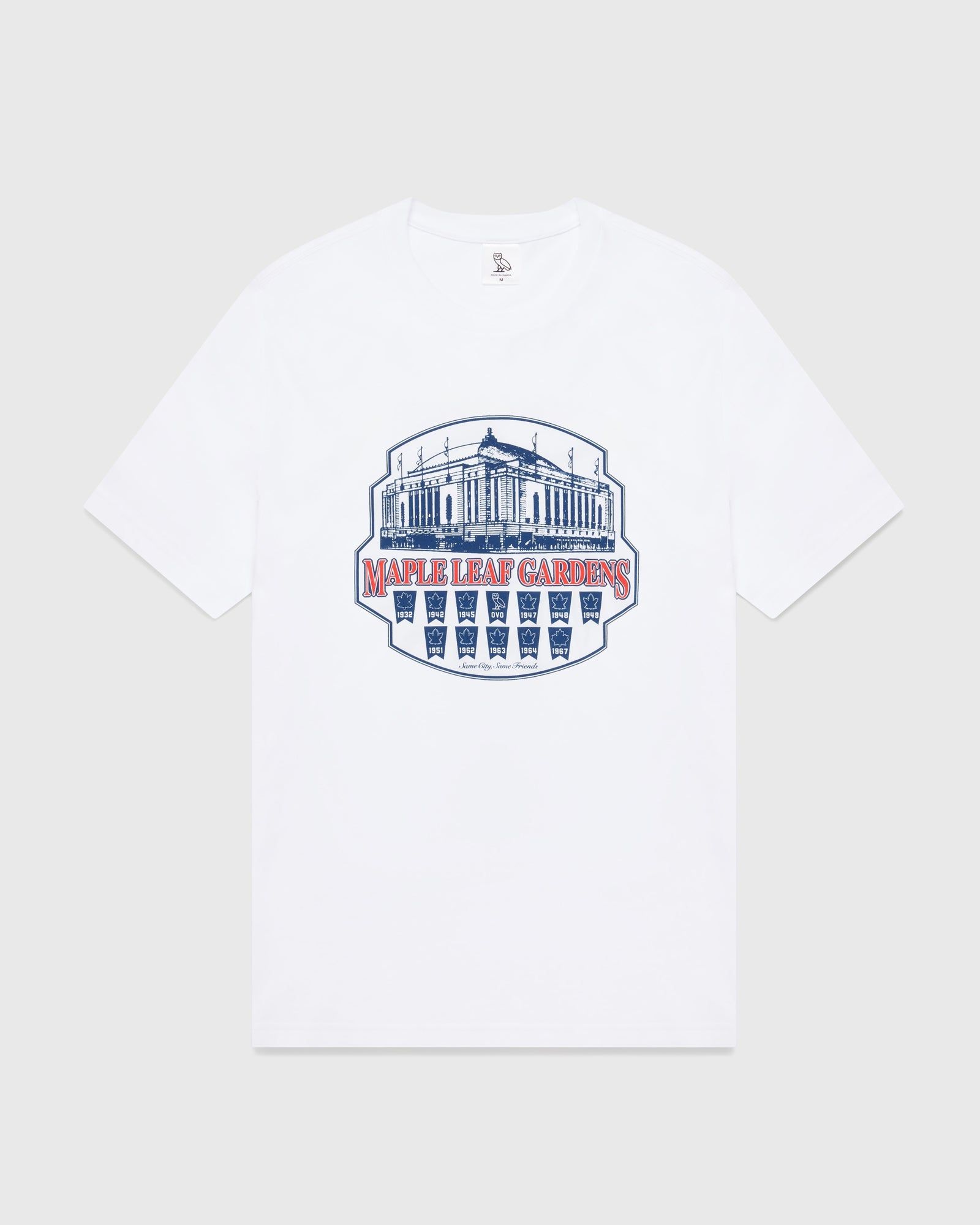OVO® / TORONTO MAPLE LEAFS GARDENS T-SHIRT - WHITE sold by OVO