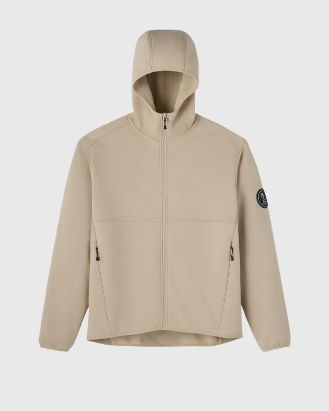 Technical Fleece Hoodie - Sandstone made by OVO