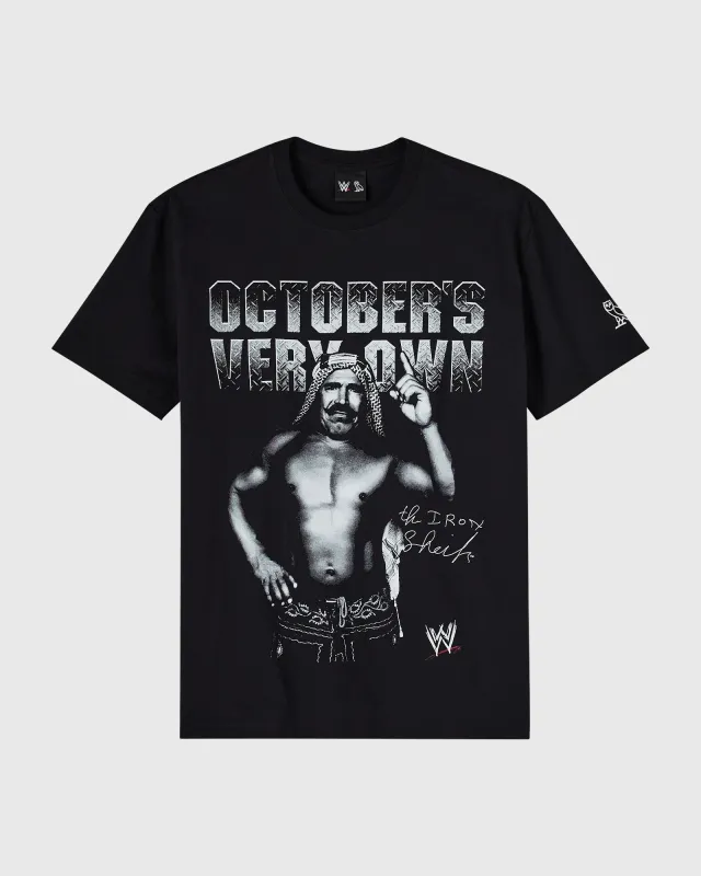 WWE The Iron Sheik Tee - Black sold by OVO